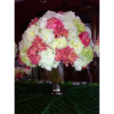 White and Pink Arrangement